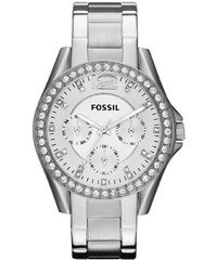 Jual Fossil Jam Tangan Wanita Fossil Am4509 Baterai Kuarsa Jam Tangan Wanita Tali Rantai Original Bergaransi Silver Zipper