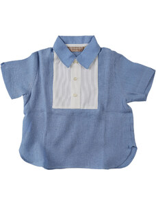 La Stupenderia Baby T-Shirt for Boys Outlet’te İndirimli Satış, Mavi, Keten, 2024, 6M 9M