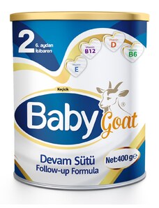 Baby Goat Keçi Sütü Maması 2 Numara 6 ay+ 400 gr - NO_COLOR