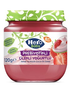 Hero Baby Prebiyotikli Çilekli Yoğurtlu 120 gr