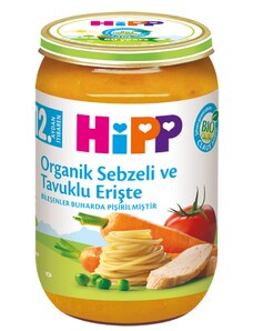 Hipp Organik Sebzeli Tavuklu Erişte 220 gr