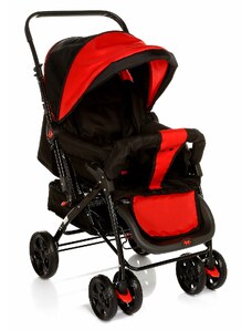 Very Important Baby Vib Bus Çift Yönlü Bebek Arabası Puset - Kırmızı