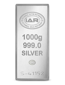 Harem Altın 1000 Gram IAR Gümüş Külçe