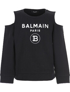 Balmain Kids Sweatshirts & Hoodies for Girls Outlet’te İndirimli Satış, Siyah, Pamuk, 2024, 10Y 16Y