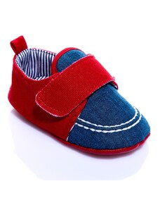 Funny Patik Erkek Bebek Ayakkabısı - Kırmızı