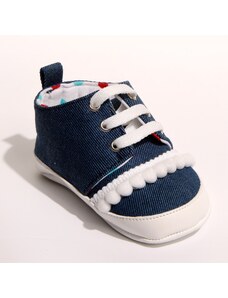 First Step Yaz Kız Bebek Ayakkabısı - İndigo