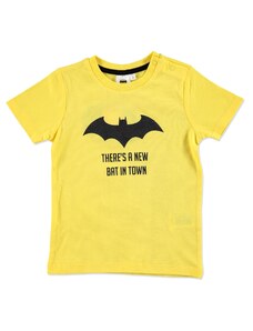 Warner Bros Yaz Erkek Bebek Batman Tshirt - Sarı
