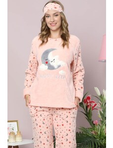 Akbeniz Welsoft Polar Kadın Pijama Takımı 8079