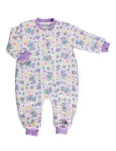 HelloBaby Kış Kız Bebek Basic Uyku Tulumu - Mor