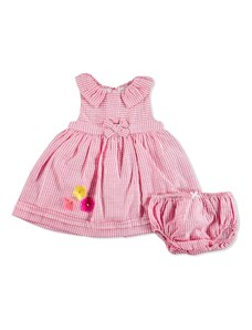 Midimod Bebek Çamaşırlı Elbise - Pembe