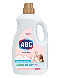 ABC Sıvı Deterjan Bebek&Hassas Ciltler 1500 ML 25 Yıkama