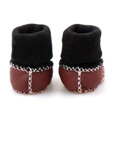 Pegia Hakiki Kürklü Çoraplı Bebek Patiği 141112