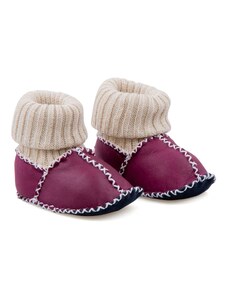 Pegia Hakiki Kürklü Çoraplı Bebek Patiği 141107