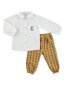 BabyZ Sevimli Tavşan Gömlek-Pantolon - Sarı