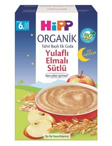 Hipp Organik İyi Geceler Sütlü Yulaflı Elmalı 250 gr