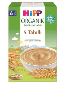 Hipp Organik 5 Tahıllı Kaşık Maması 200 gr