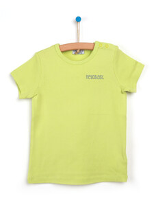 HelloBaby Basic Unisex Ribana Tshirt - Fıstık Yeşili