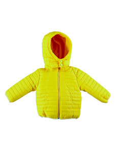 HelloBaby Kışlık Kapüşonlu Bebek Montu - Sarı