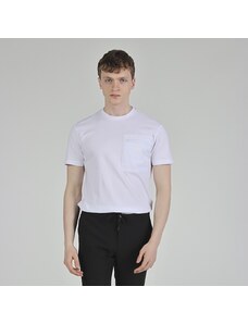 Tbasic Paraşüt Cep Basic T-shirt - Beyaz