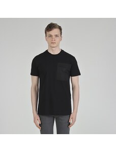 Tbasic Paraşüt Cep Basic T-shirt - Siyah