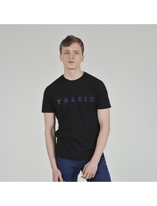 Tbasic Flexi Baskı T-shirt - Siyah