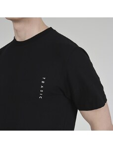 Tbasic Kolu Parçalı Basic T-shirt - Siyah