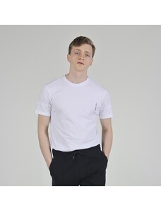 Tbasic Kolu Parçalı Basic T-shirt - Beyaz