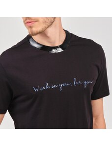 Tbasic Yaka Flexi T-shirt - Siyah
