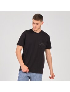Tbasic Bel Detay Cepli Basic T-shirt - Siyah
