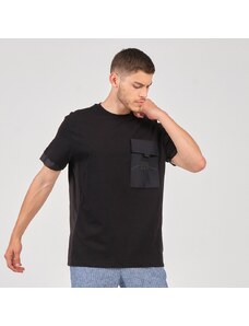 Tbasic Kapaklı Cep Basic T-shirt - Siyah