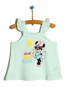 Disney Yaz Kız Bebek Minnie Mouse Tshirt - Mint