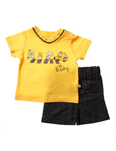 For My Baby Cool Tshirt-Şort - Lacivert