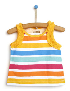 HelloBaby Basic Kız Bebek Atlet Tshirt - Karışık Renkli