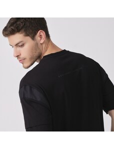 Tbasic Parçalı Kol T-shirt - Siyah