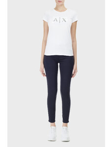 Armani Exchange Super Skinny Fit J10 Jeans Bayan Kot Pantolon 3hyj10 Ynssz 1593 Lacivert