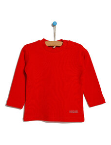 HelloBaby Basic İnterlok Sweatshirt - Kırmızı