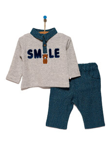 For My Baby Lion Sweatshirt-Pantolon - Mint
