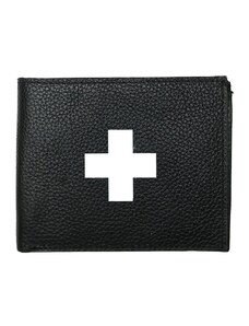 For Fun First Aid / Leather Wallet (Black)