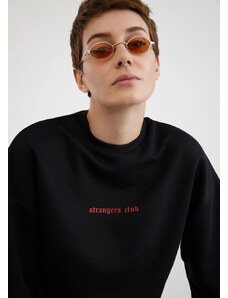 For Fun Strangers Club / Crop Sweatshirt