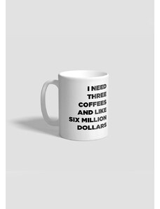 For Fun I Need Three Coffees and Like Six Million Dollars / Kupa