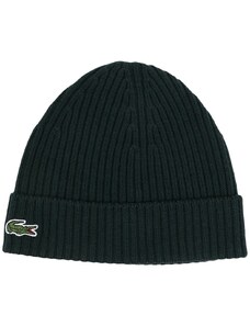 lacoste green beanie