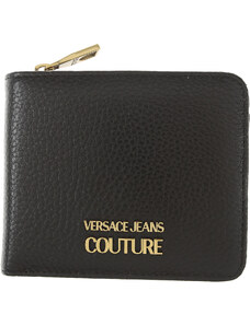 Versace Jeans Couture Erkekler İçin Deri ve Kumaş Cüzdanlar Outlet’te İndirimli Satış, Siyah, Deri, 2024