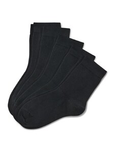 Tchibo 5 Çift Organik Pamuklu Çorap, Siyah
