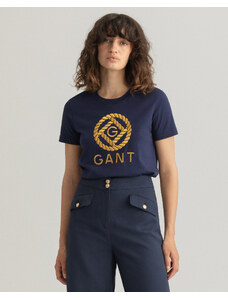 GANT Kadın Lacivert T-shirt