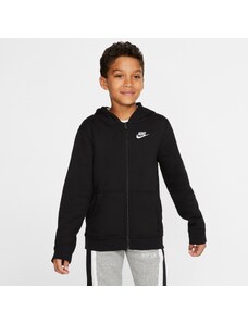 Nike Big Kids Sportswear Club Çocuk Siyah Kapüşonlu Sweatshirt