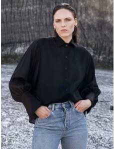 Luciee Eloise Ramie Shirt In Black