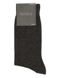 NetWork Gri Erkek Bambu Çorap