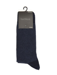 NetWork Mavi Lacivert 2li Erkek Çorap Seti