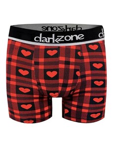 Darkzone Kalp Desenli Sevgililer Günü Erkek Boxer - DZNVD1101