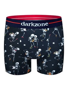 Darkzone İskelet Desenli Siyah Boxer (Dijital Baskılı) - DZN2067